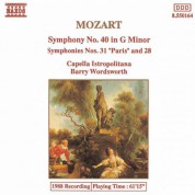 Capella Istropolitana: Mozart: Symphonies Nos. 40, 28 and 31 - CD