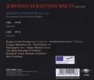 J.S. Bach: St. Mark Passion, BWV247 - CD Foto #2