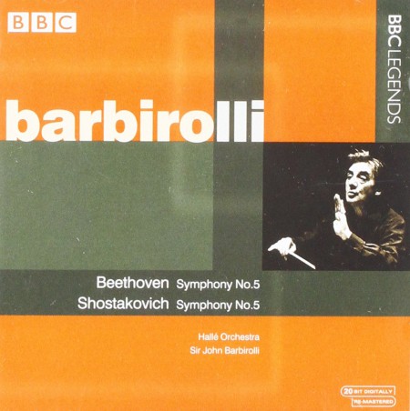 John Barbirolli, BBC Symphony Orchestra: Beethoven, Shostakovich: Symphonie No 5 - CD