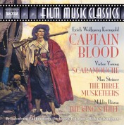 Korngold: Captain Blood / Steiner: The Three Musketeers / Young: Scaramouche - CD