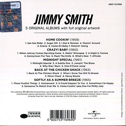 Jimmy Smith: 5 Original Albums - CD Foto #2