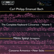 Miklós Spányi, Concerto Armonico, Péter Szűts: C.P.E. Bach: Keyboard Concertos, Vol. 5 - CD