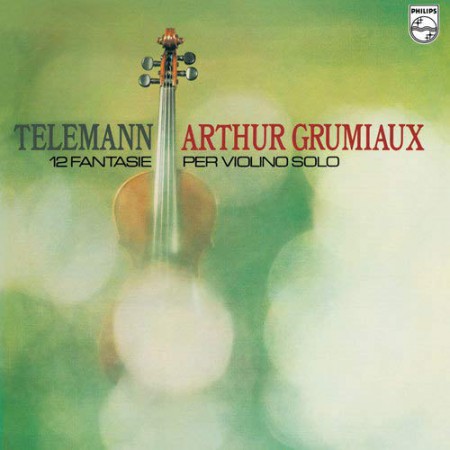 Arthur Grumiaux: Telemann: 12 Fantasias For Violin Solo - Plak