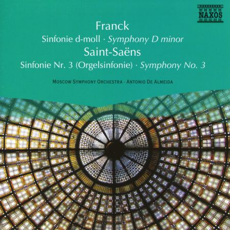 Antonio de Almeida: Franck: Symphony D Minor / Saint-Saens: Symphony No. 3 - CD