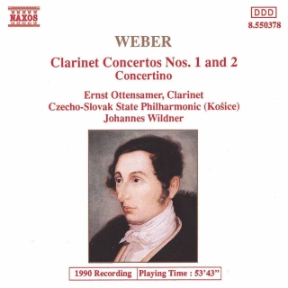 Weber: Clarinet Concertos Nos. 1 and 2 - CD