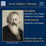 Brahms / Schumann: Violin Sonatas (Menuhin) (1934-1940) - CD
