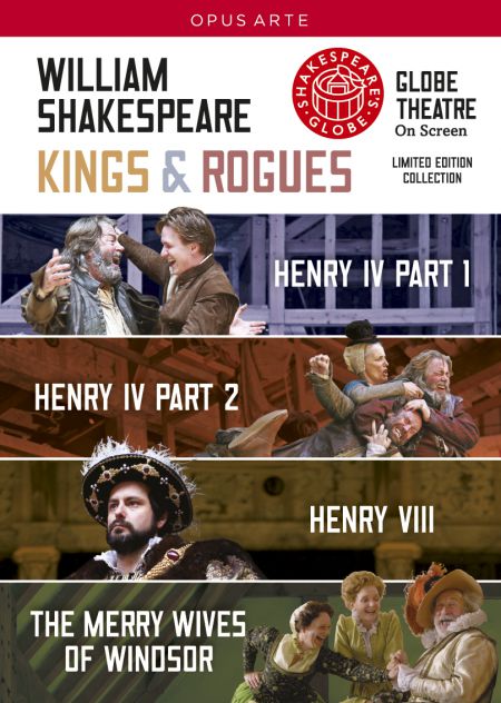 Shakespeare: Kings & Rogues (Shakespeare: Henry IV Parts 1 & 2; Henry VIII; The Merry Wives of Windsor) - DVD