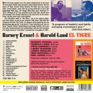 Barney Kessel, Harold Land: El Tigre With Harold Land - CD Foto #2