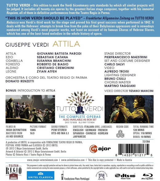 Verdi: Attila - BluRay Foto #2