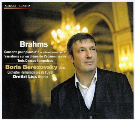Boris Berezovsky: Brahms: Piano Concerto No.2, Variations on a Theme of Paganini - CD