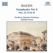 Haydn: Symphonies, Vol.  8 (Nos. 23, 24, 61) - CD
