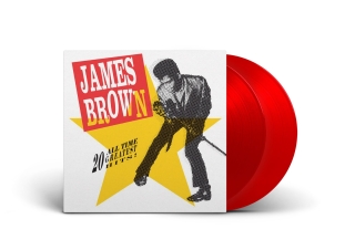James Brown: 20 All Time Greatest Hits (Limited Edition - Red Vinyl) - Plak