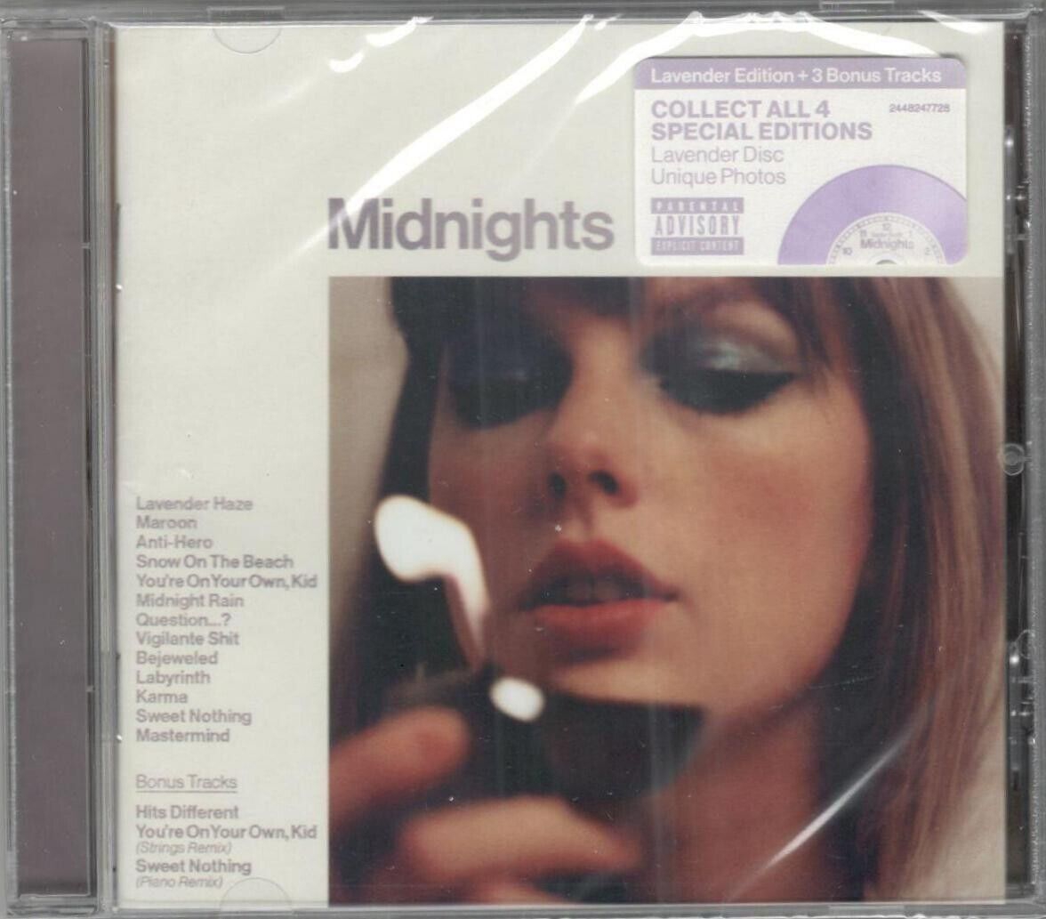 Taylor Swift: Midnights (Limited Lavender Edition) - CD | Opus3a