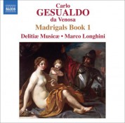 Delitiae Musicae: Gesualdo: Madrigals, Book 1 - CD