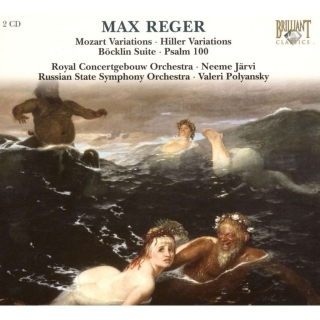Valery Polyansky, Concertgebouw Orchestra Amsterdam, Russian State Symphony Orchestra, Neeme Järvi: Reger: Orchestral and Choral Works - CD