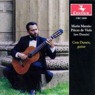 Cem Duruöz: Marin Marais: Pieces de Violes (arr.for Guitar) - CD
