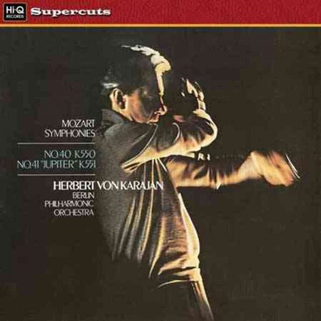 Herbert von Karajan, Berlin Philharmonic Orchestra: Mozart: Symphony No. 40, No. 41 - Plak