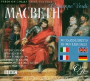 Peter Glosso, HKenneth Collins, Richard Greager, Rita Hunter, John Tomlinson, BBC Concert Orchestra, John Matheson: Verdi: Macbeth (1847 version) - CD