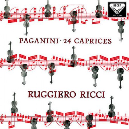 Ruggiero Ricci: Paganini:24 Caprices - Plak