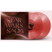 The City of Prague Philharmonic Orchestra: Music From The Star Wars Saga. Episodes I, II, III, IV, V, VI (Translucent Red Vinyl) - Plak