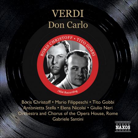 Gabriele Santini: Verdi: Don Carlo (Christoff, Filippeschi, Gobbi) (1954) - CD