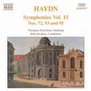 Haydn: Symphonies, Vol. 15 (Nos. 72, 93, 95) - CD