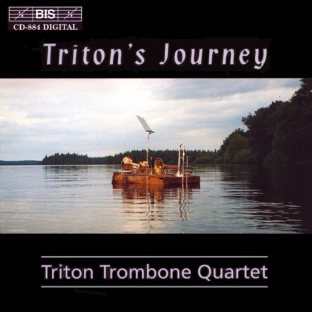 Triton Trombone Quartet, Ben van Dijk: Triton's Journey - Trombone quartet - CD