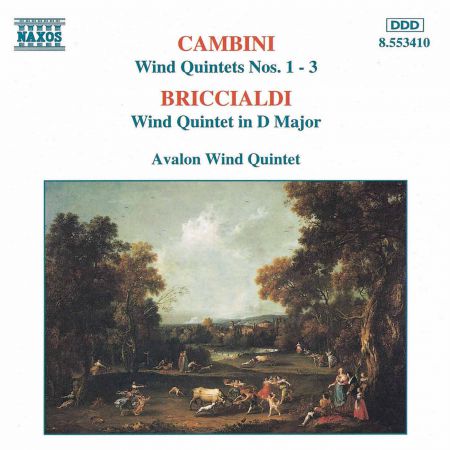 Cambini: Wind Quintets Nos. 1-3 / Briccialdi: Wind Quintet in D Major - CD