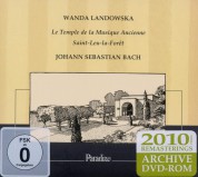 Wanda Landowska: J.S. Bach: Le Temple De La Musique Ancienne - CD