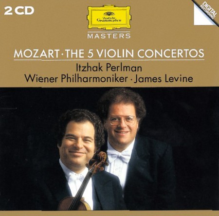 Itzhak Perlman, James Levine, Wiener Philharmoniker: Mozart: 5 Violin Concertos - CD