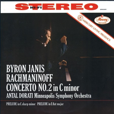 Byron Janis, Antal Doráti, Minneapolis Symphony Orchestra: Rachmaninoff: Piano Concerto No.2 - Plak