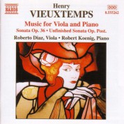 Vieuxtemps: Viola and Piano Music - CD