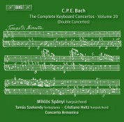 Miklós Spányi, Concerto Armonico, Márta Ábrahám: C.P.E. Bach: Keyboard Concertos, Vol. 20 - CD