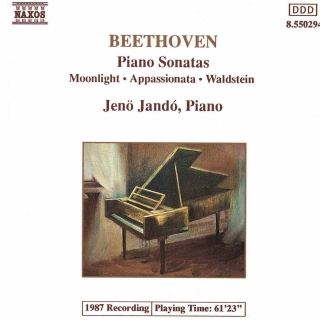 Jenö Jandó: Beethoven: Piano Sonatas Nos. 14, 21 and 23 - CD