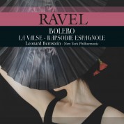 Leonard Bernstein, New York Philharmonic: Ravel: Bolero/Valse/Rapsodie Espagnole - Plak