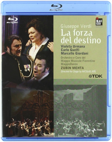 Orchestra e coro del Maggio Musicale Fiorentino, Zubin Mehta: Verdi: La Forza del Destino - BluRay Foto #1