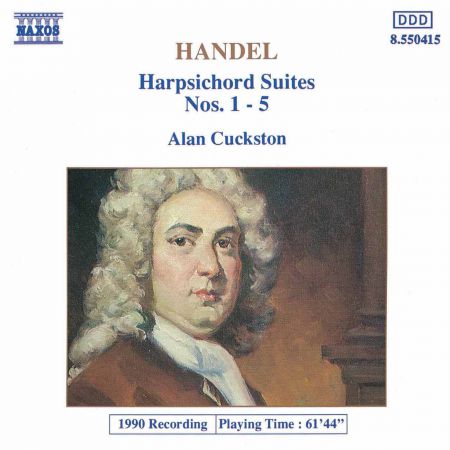 Handel: Harpsichord Suites Nos. 1- 5 - CD