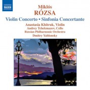 Dmitry Yablonsky: Rozsa: Violin Concerto / Sinfonia Concertante - CD