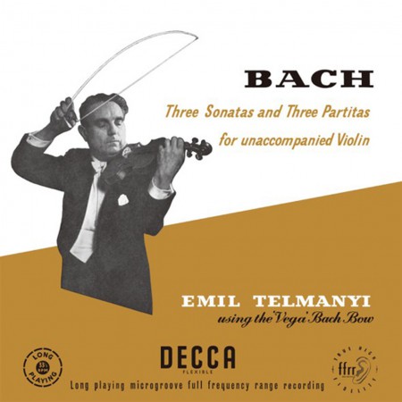 Emil Telmanyi: Three Sonatas And Three Partitas For Unaccompanied Violin - Plak