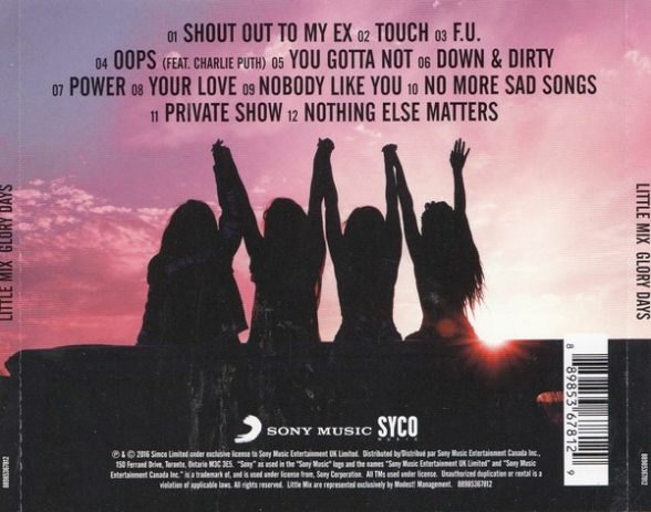 Little Mix: Glory Days - CD Foto #2