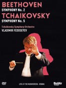Tchaikovsky Symphony Orchestra, Vladimir Fedoseyev: Beethoven/ Tchaikovsky: Sym. No.2/ Sym. No.5 - DVD
