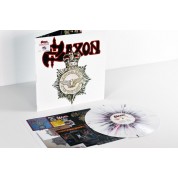 Saxon: Strong Arm Of The Law (White with Red & Black Splatter Vinyl) - Plak