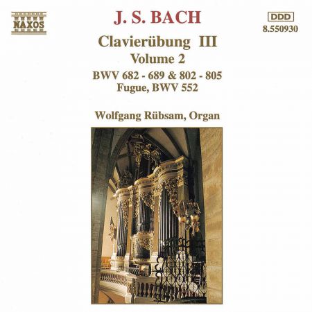 Wolfgang Rubsam: Bach: Clavierubung, Part III, Vol. 2 - CD