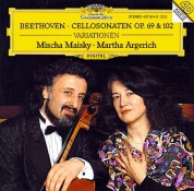 Martha Argerich, Mischa Maisky: Beethoven: Cellos Sonatas 3,4,5 - CD