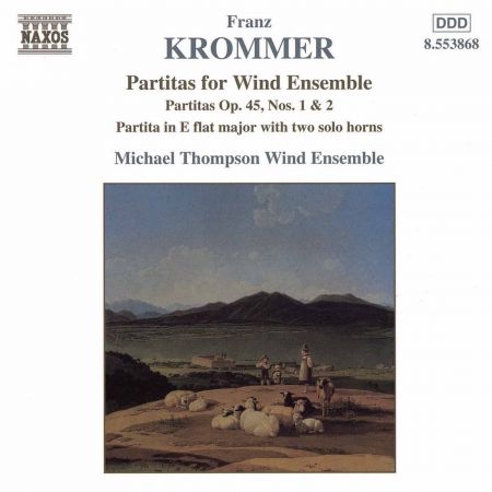 Krommer: Partitas for Wind Ensemble Op. 45, Nos. 1-2 - CD