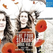 Sirius Viols: Simpson: The Four Seasons - CD