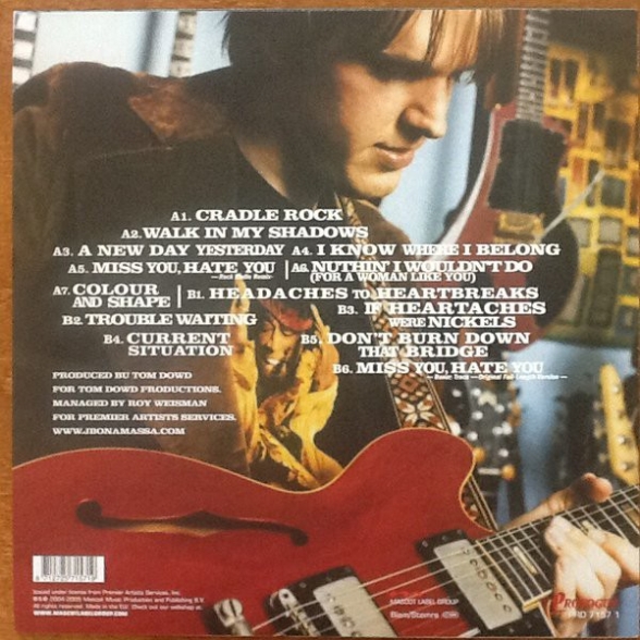 Joe Bonamassa: A New Day Yesterday - Plak Foto #2