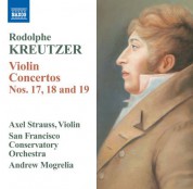 Axel Strauss: Kreutzer: Violin Concertos Nos. 17-19 - CD
