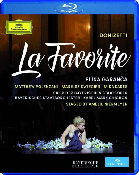 Elina Garanča, Bayerisches Staatsorchester, Mariusz Kwiecien, Matthew Polenzani: Donizetti: La Favorita - BluRay
