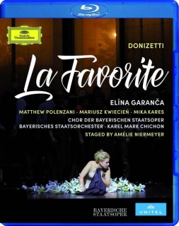 Elina Garanča, Bayerisches Staatsorchester, Mariusz Kwiecien, Matthew Polenzani: Donizetti: La Favorita - BluRay